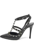 Valentino Garavani Pre-Owned 100mm Rockstud pointed-toe pumps - Black
