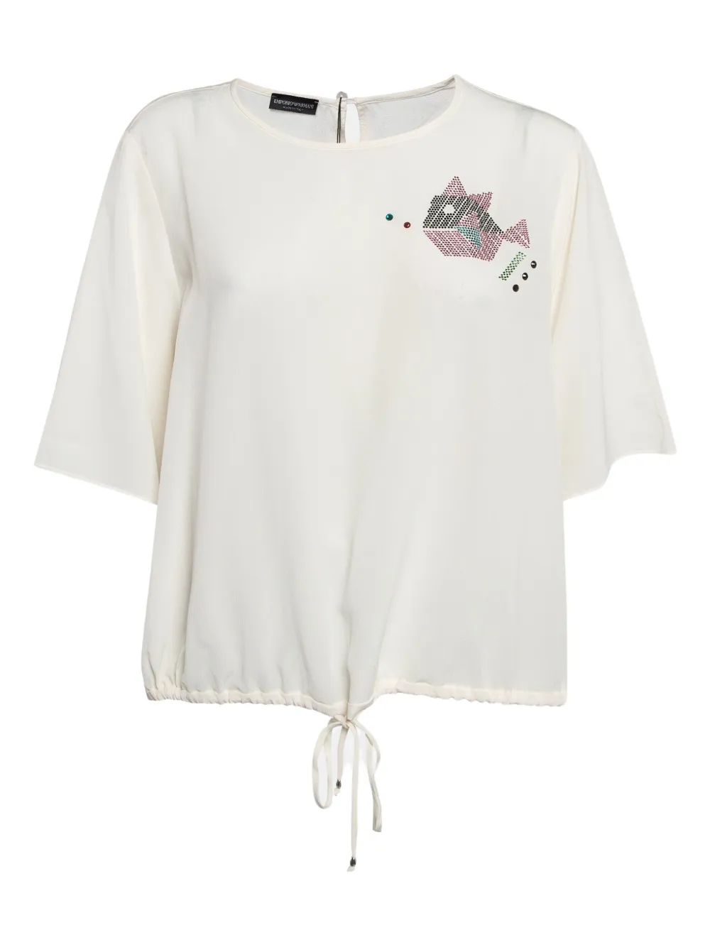 Emporio Armani Pre-Owned silk top | White | Image 1