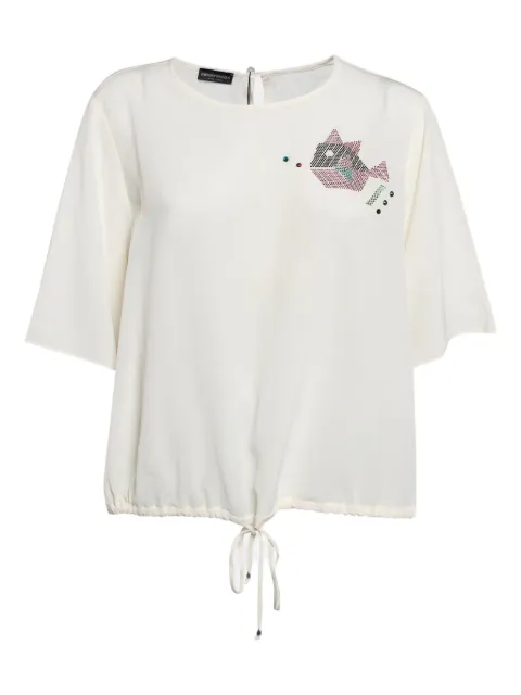 Emporio Armani Pre-Owned silk top