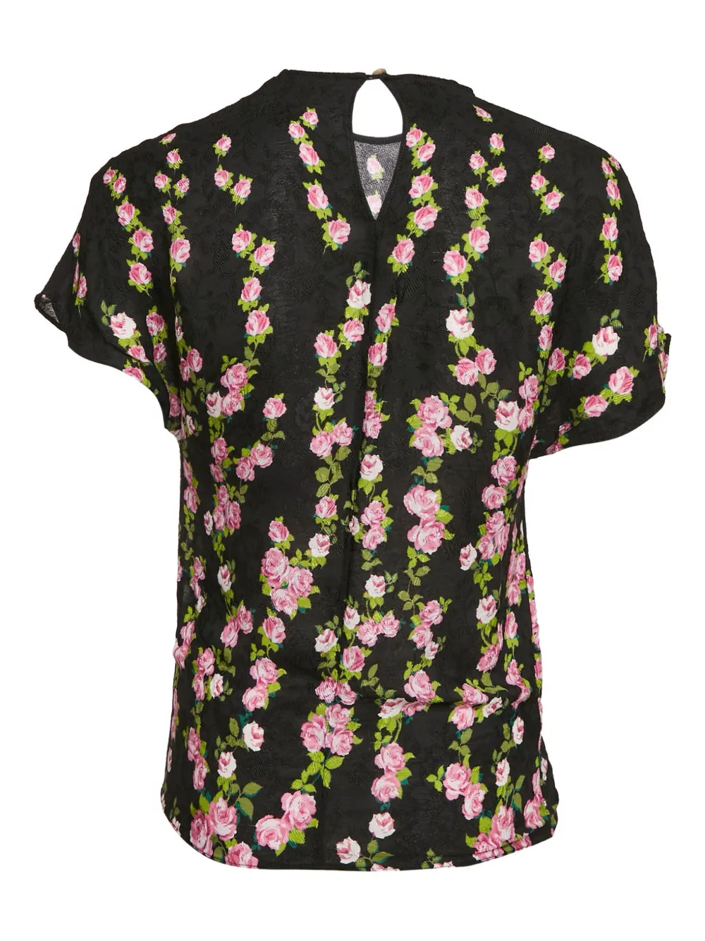 Gucci Pre-Owned Rose-print short-sleeve top | Image 2