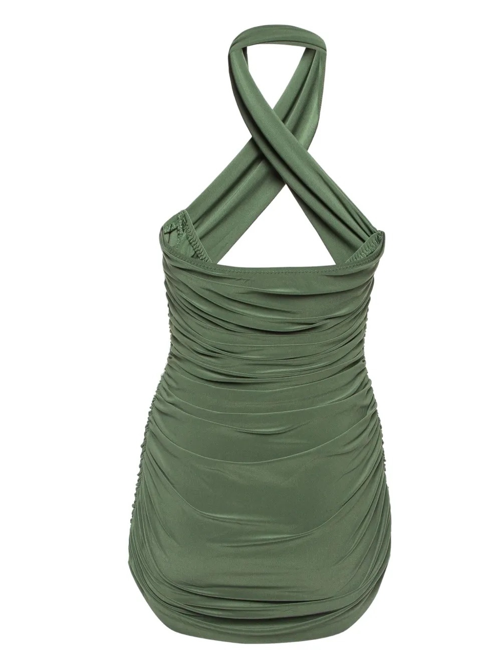 Norma Kamali Vintage gathered halterneck swimsuit | Image 2