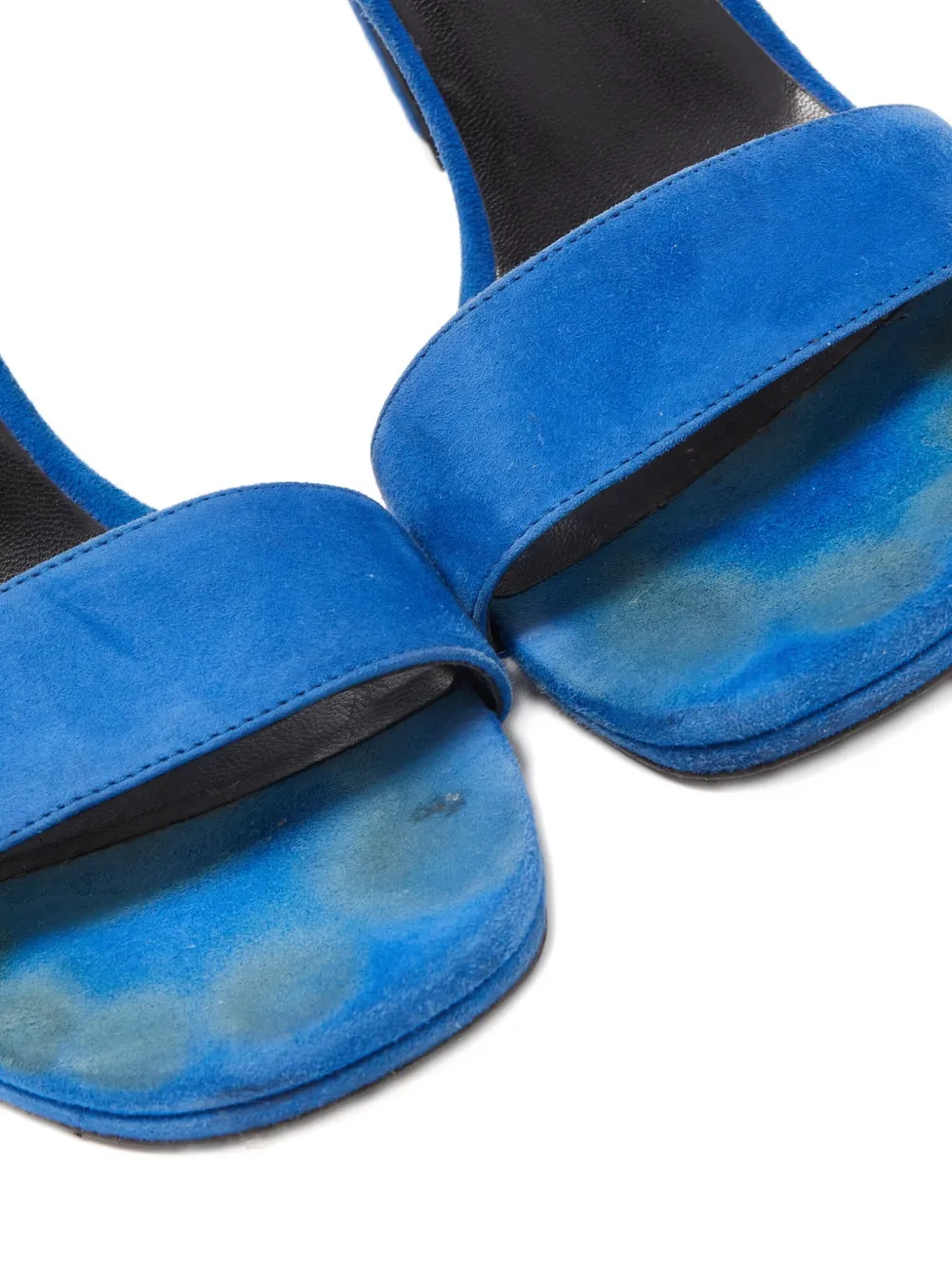 Pre-owned Saint Laurent 80mm Suede Sandals