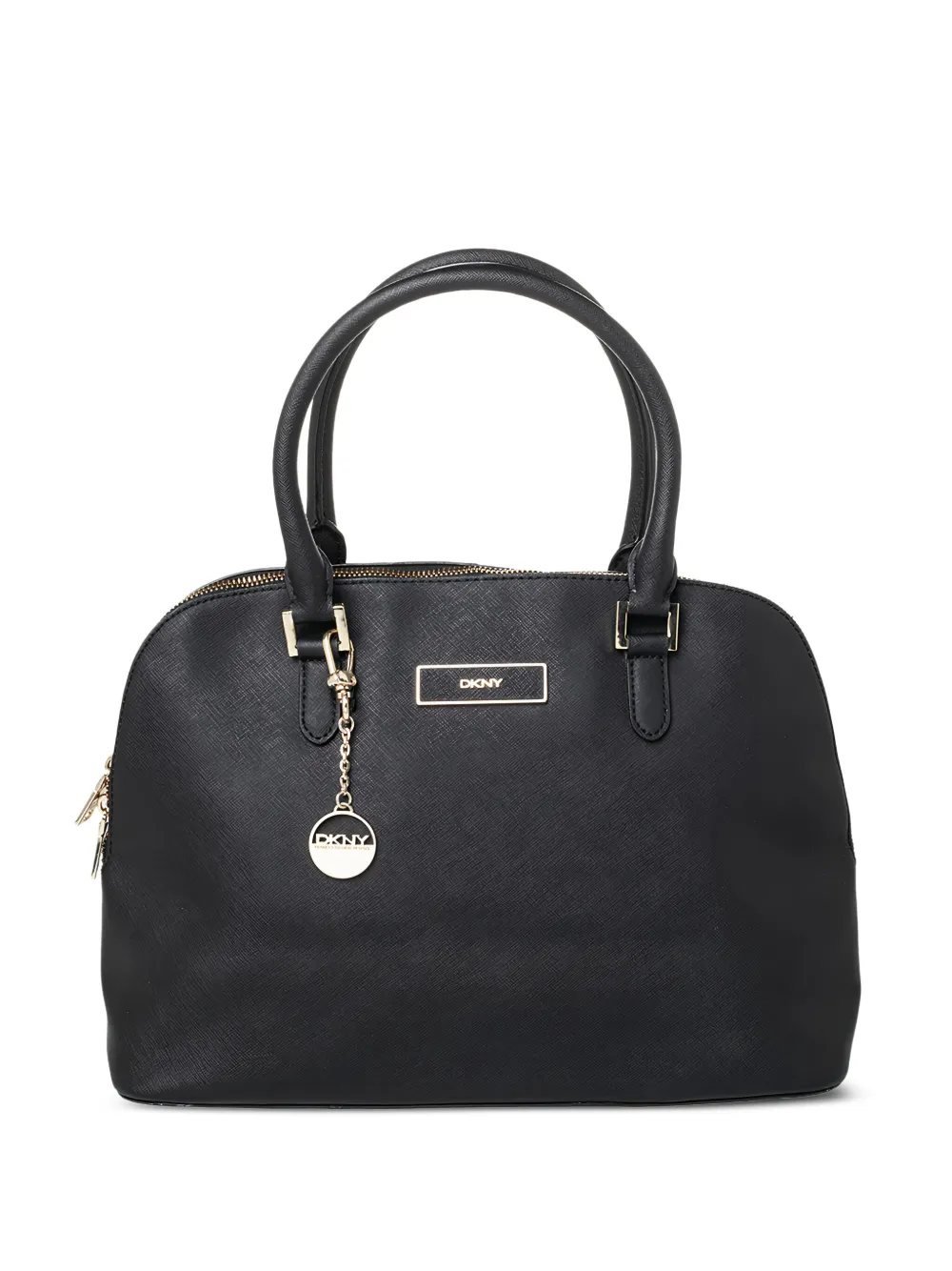 DKNY Vintage pre-owned canvas top-zip tote bag - Schwarz