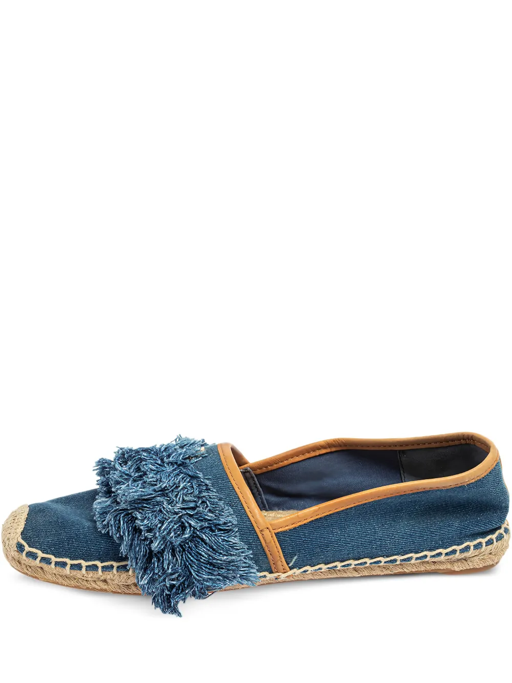 Tory Burch フリンジ デニムシューズ - ブルー Tory Burch フリンジ デニムシューズ - ブルー