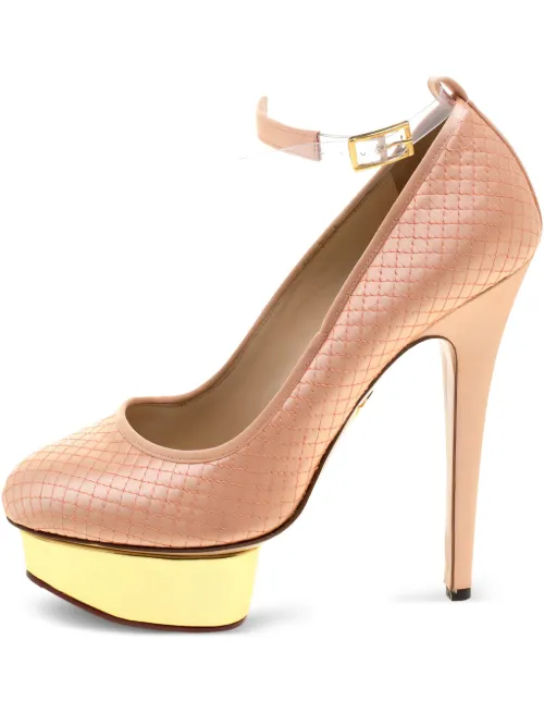 Escarpins matelassés à plateforme - Charlotte Olympia - Modalova