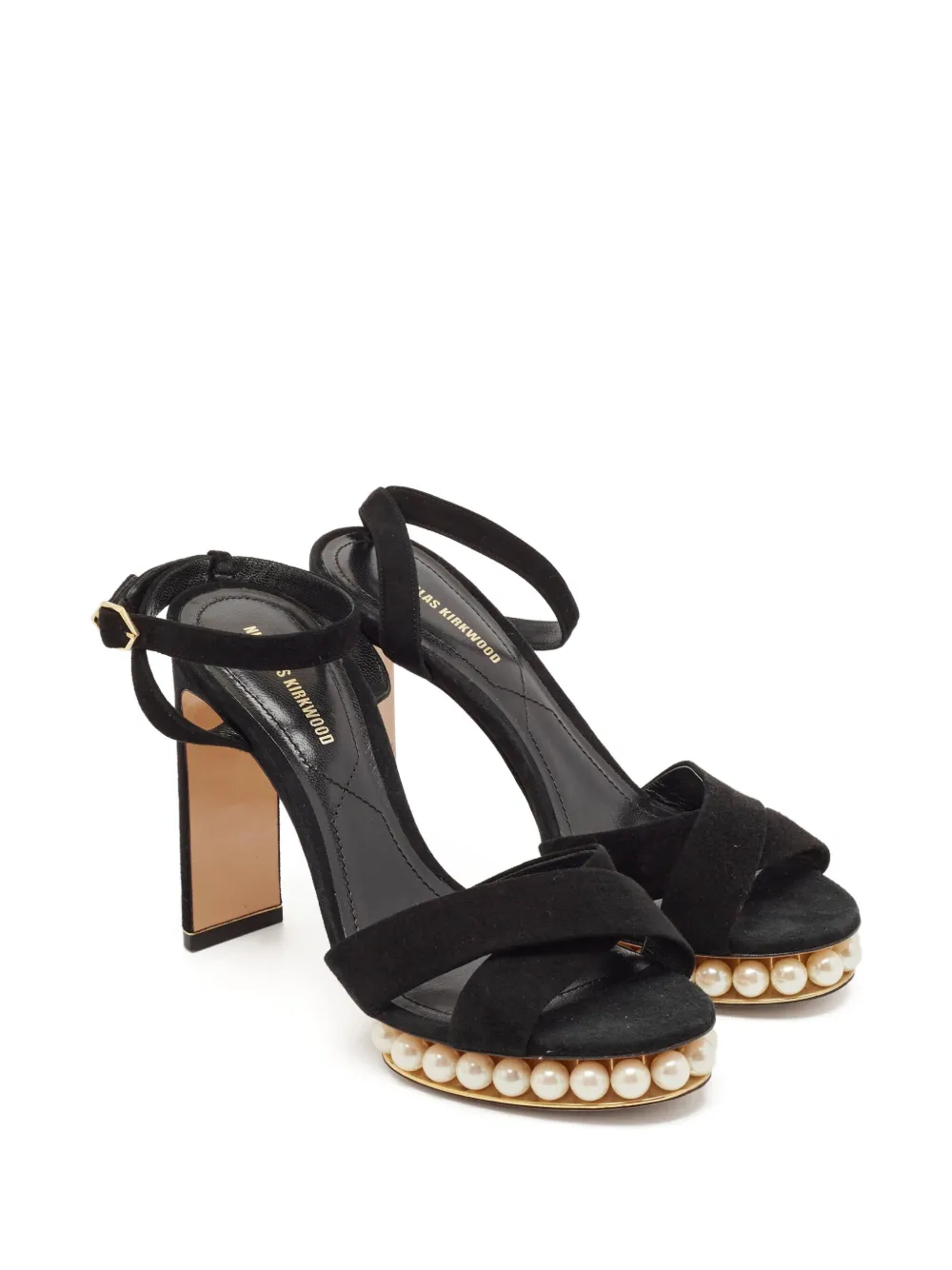 Nicholas Kirkwood pre-owned 120mm Casati pearl-embellished sandals | Image 2
