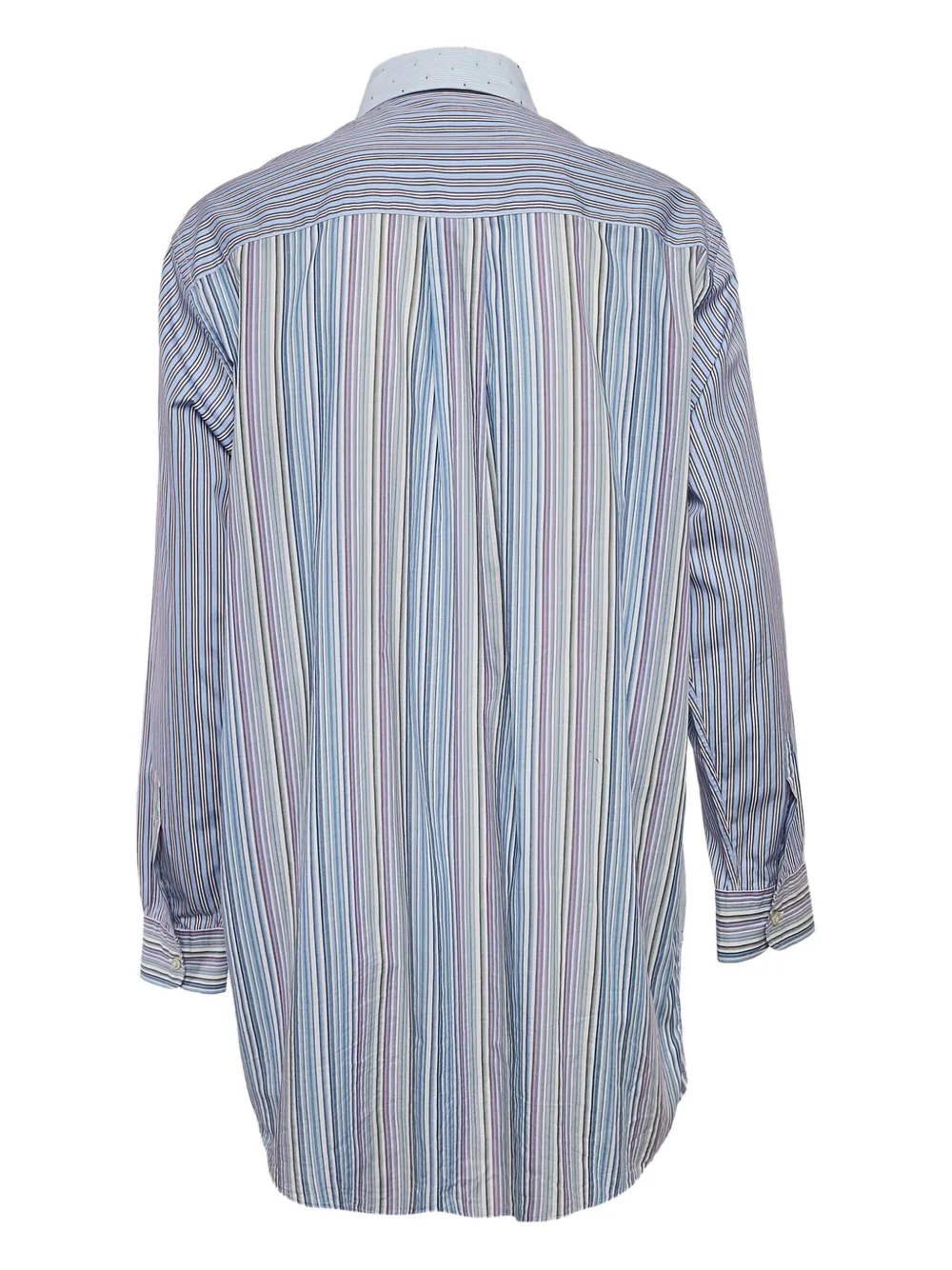 Etro Pre-Owned stripe patchwork shirt | Image 2