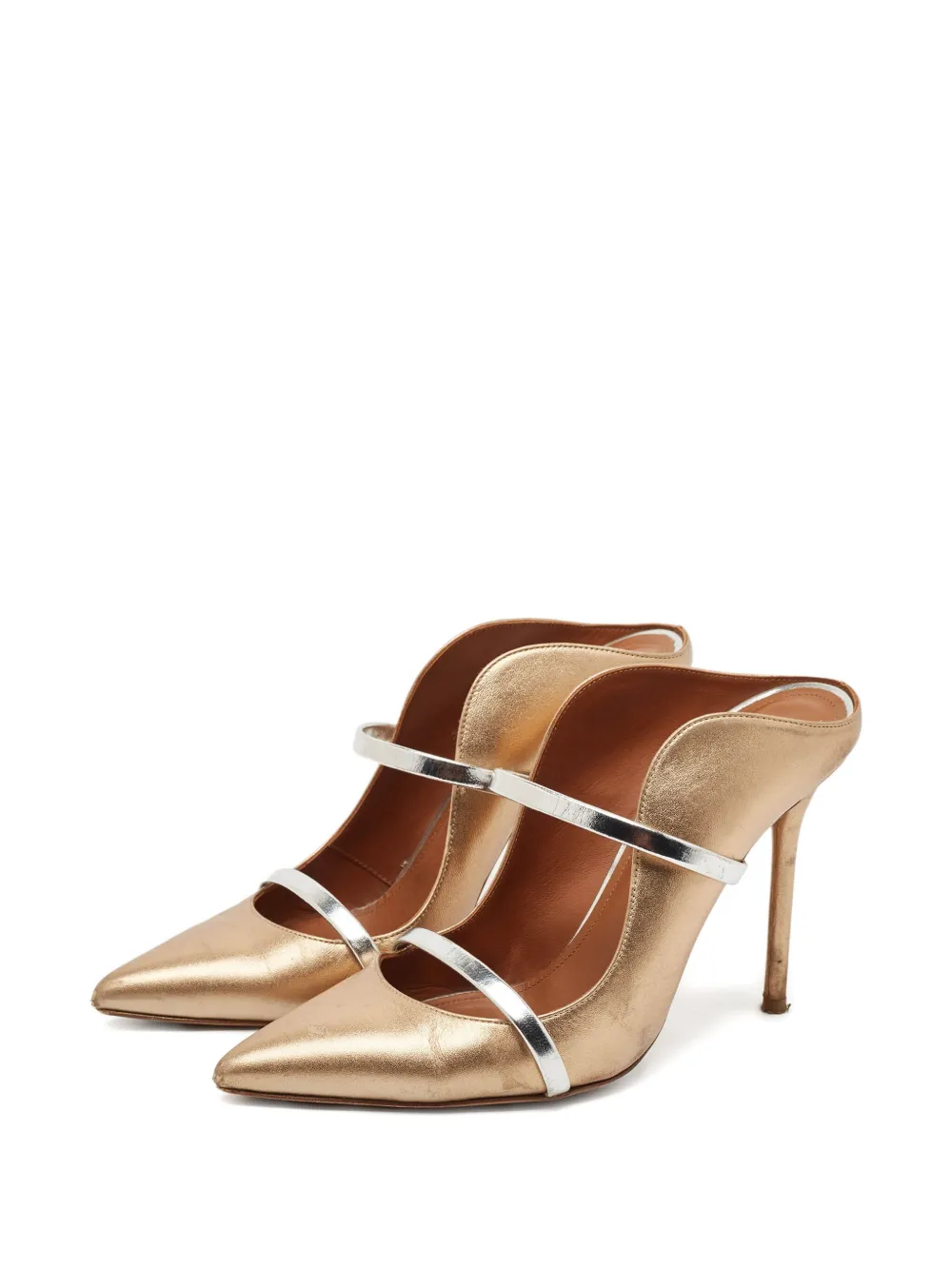 Malone Souliers Leren pumps - Goud