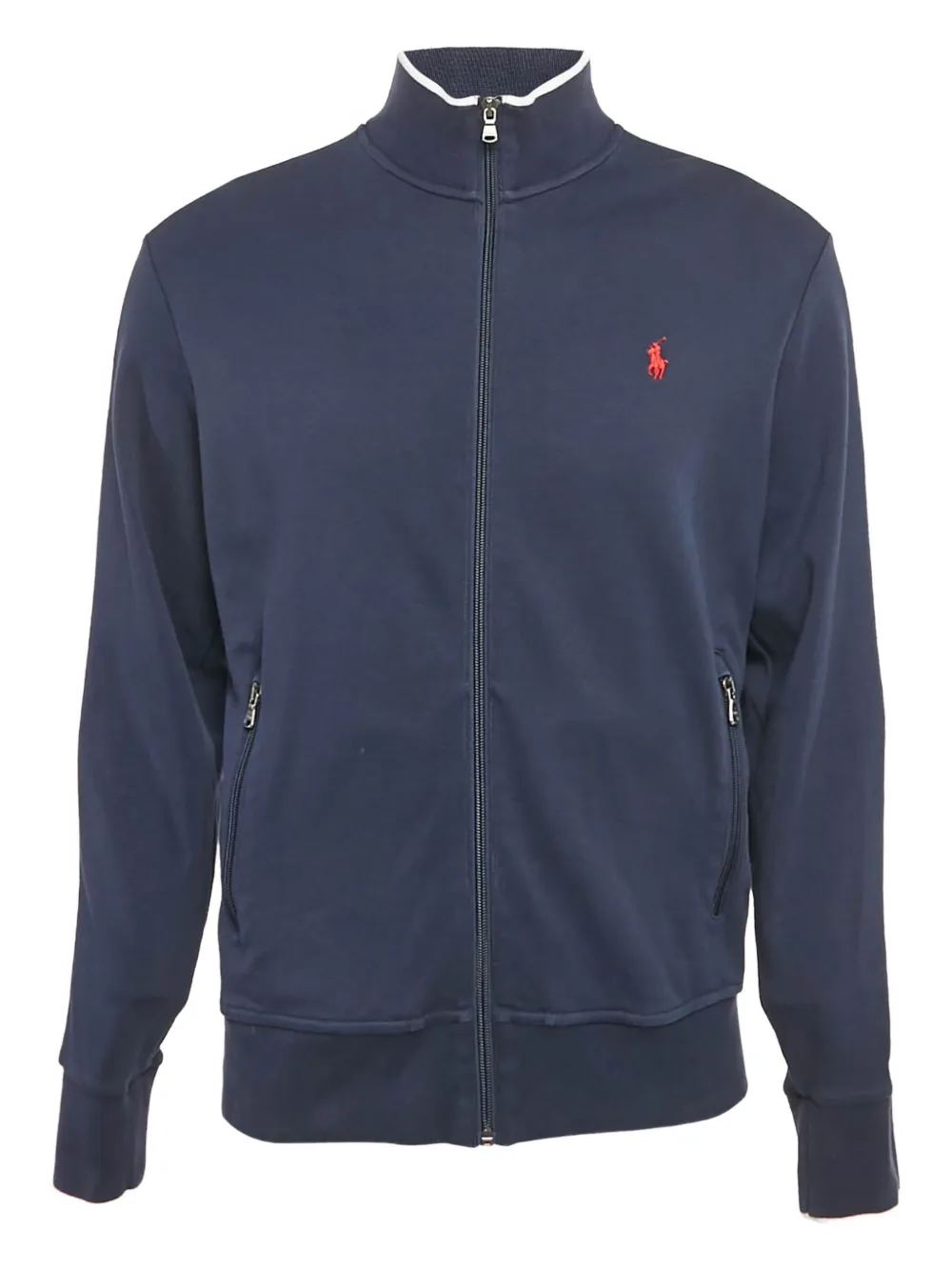 Polo Ralph Lauren Vintage Pre-owned cotton zip-up jacket | Blue | Image 1