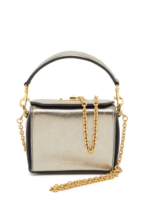 Alexander McQueen Pre-Owned sac à main métallisé en cuir