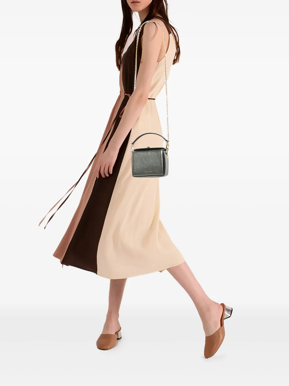 Alexander McQueen Pre-Owned metallic leather handbag | Image 2