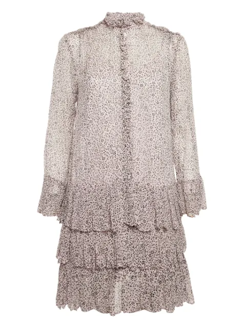 Zadig&Voltaire pre-owned floral-print tiered dress