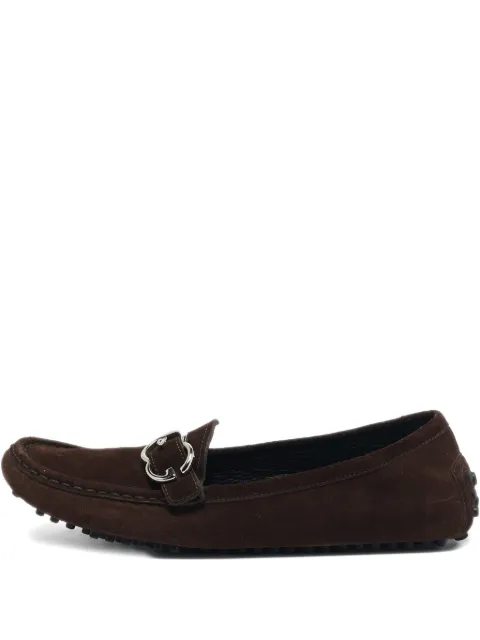Gucci Pre-Owned suede loafers