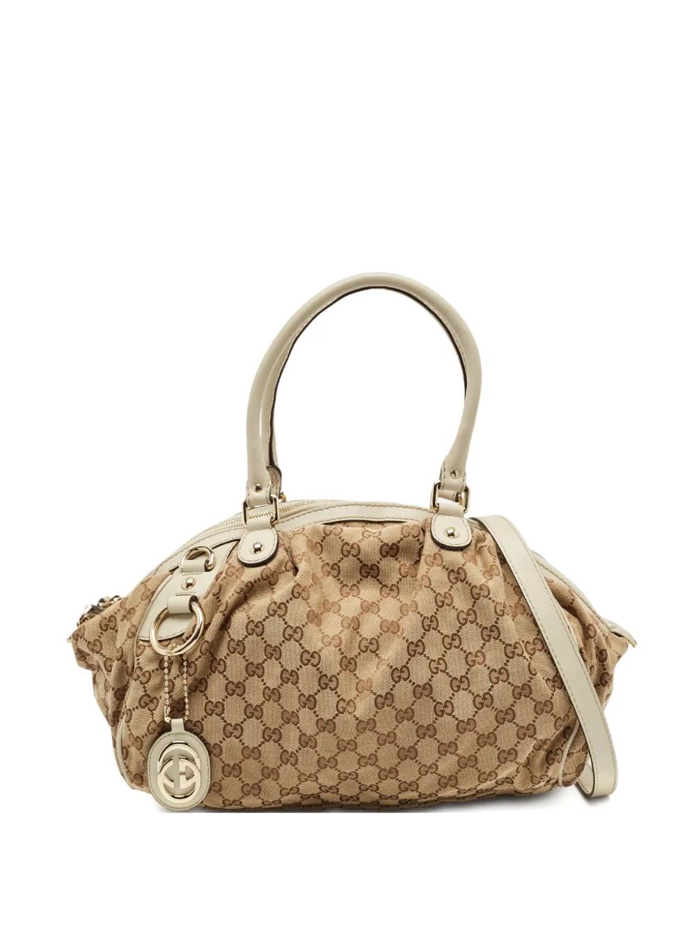 Gucci Pre-Owned GGパターン ハンドバッグ - ニュートラル Gucci Pre-Owned GGパターン ハンドバッグ - ニュートラル