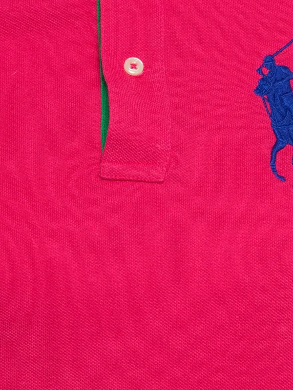 Polo Ralph Lauren Vintage pre-owned Cotton Embroidered Polo Shirt