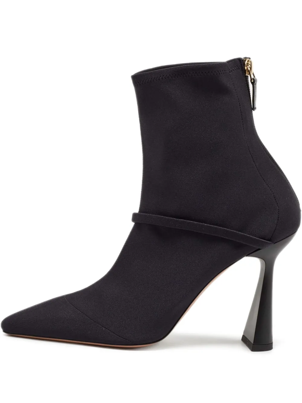 Malone Souliers pre-owned 105mm Oliana suede pointed-toe ankle boots | Blue | Image 1