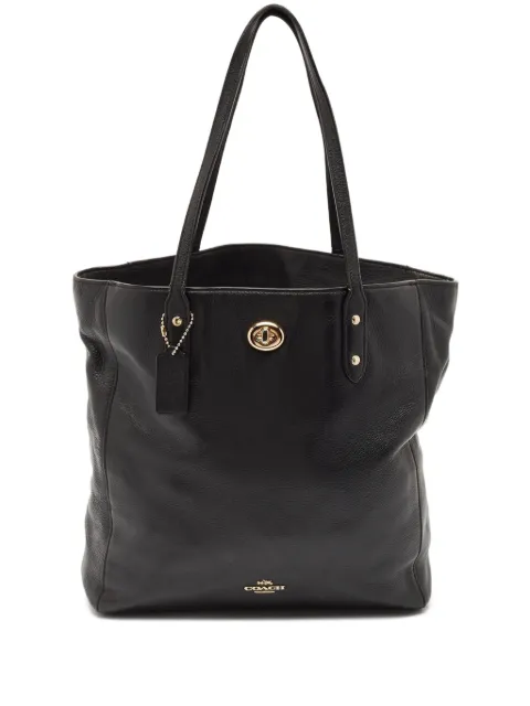 Coach pre-owned Town leather tote bag