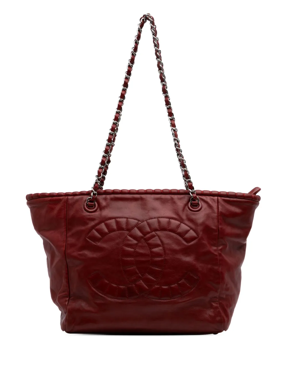 CHANEL Pre-Owned sac à main On The Bund (2009-2010) | rouge | Image 1