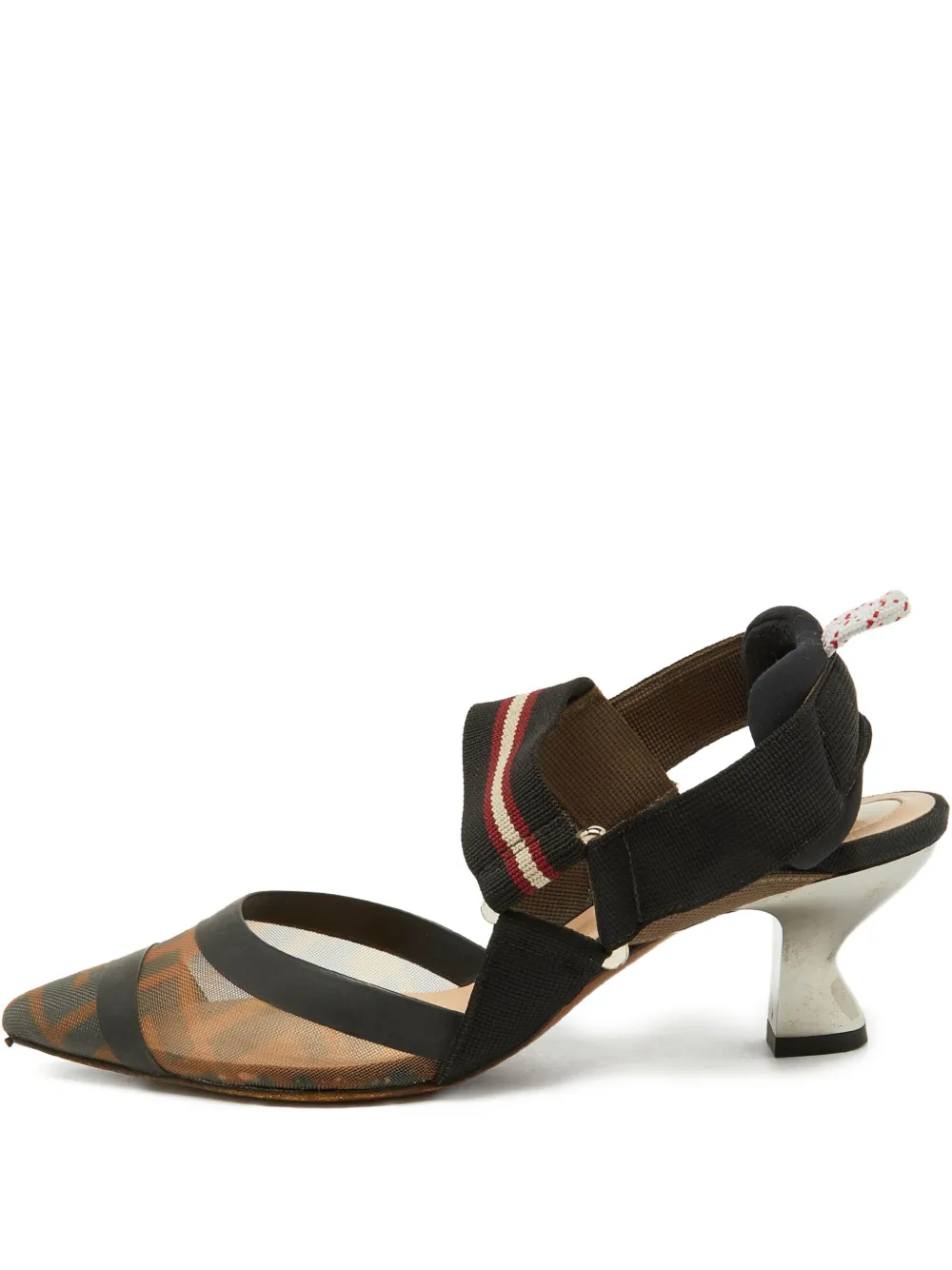 Fendi Pre-Owned zapatillas Colibrì con tacón de 55mm | marrón | Image 1