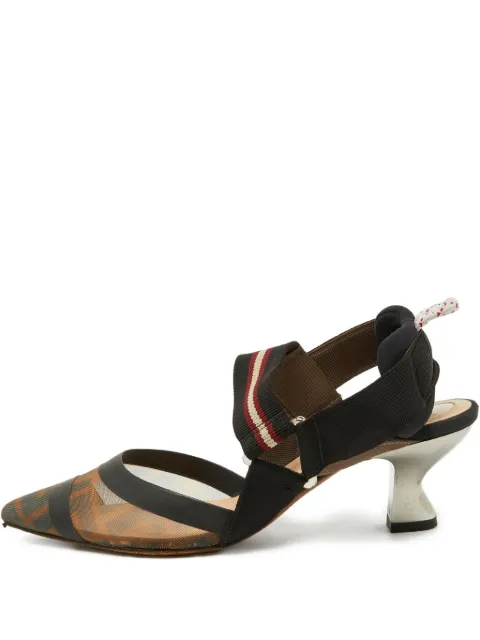 Fendi Pre-Owned zapatillas Colibrì con tacón de 55mm