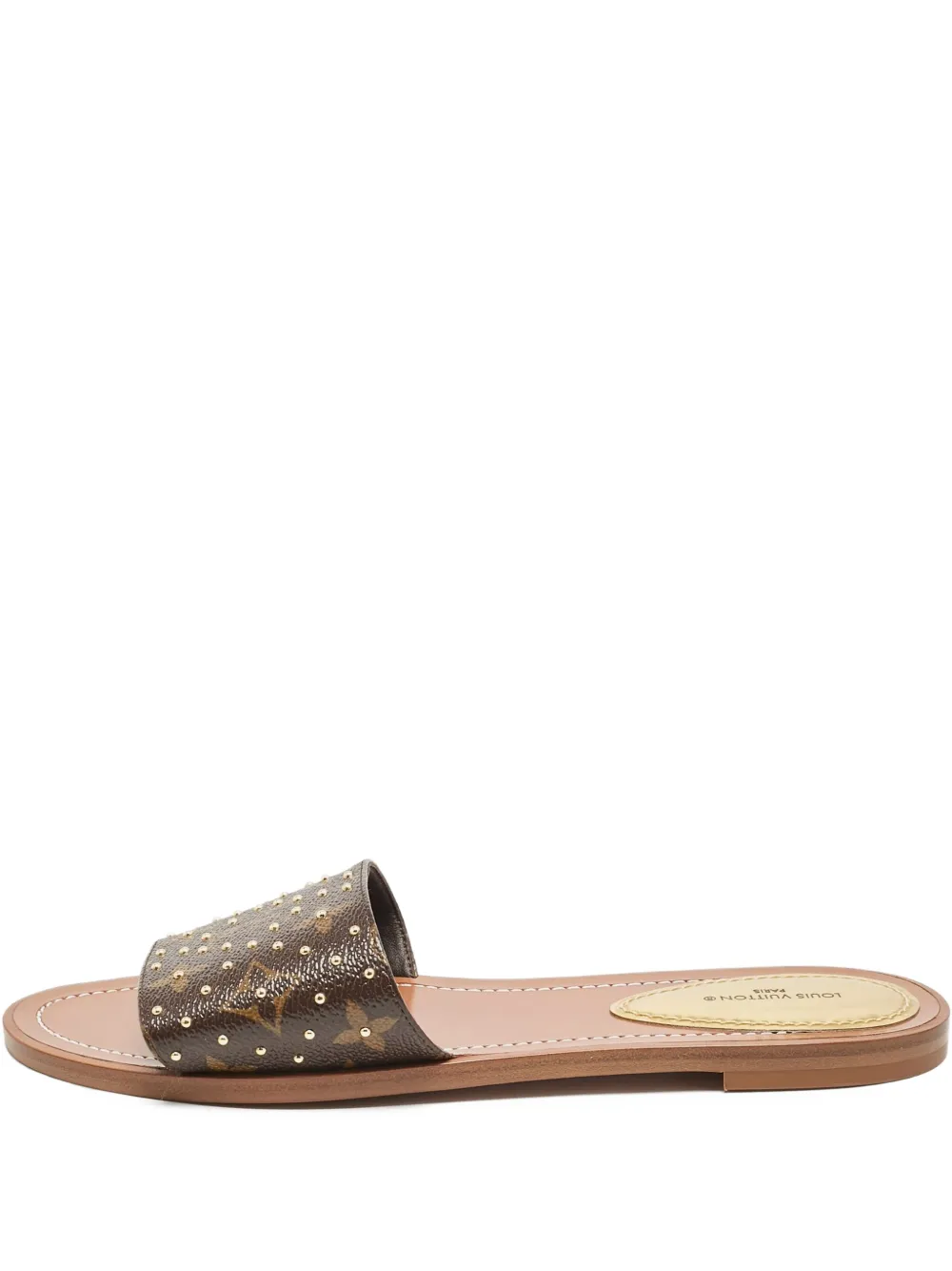 Louis Vuitton Pre-Owned Lock It sandals | Brown | Image 1
