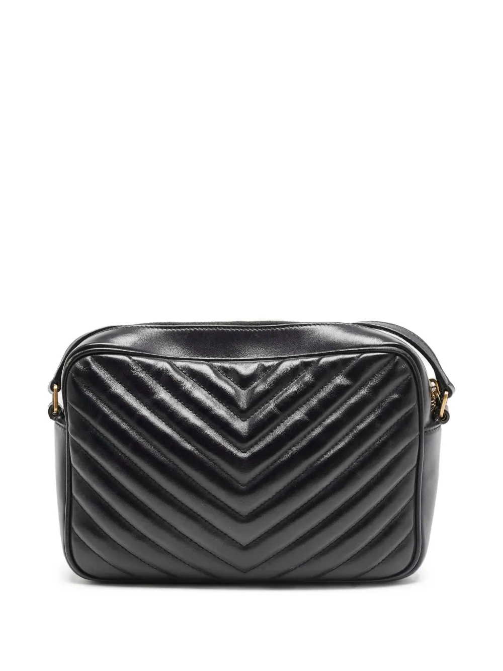 Pre-owned Saint Laurent Lou Chevron-quilted Leather Camera Bag