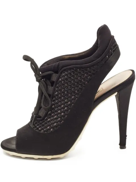 Miu Miu Pre-Owned 105mm open-toe mesh sandals