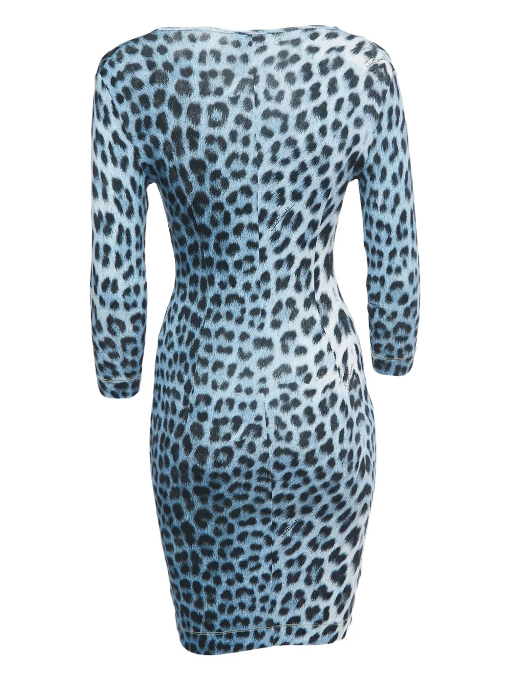 Just Cavalli Vintage Pre-owned body met luipaardprint - Blauw