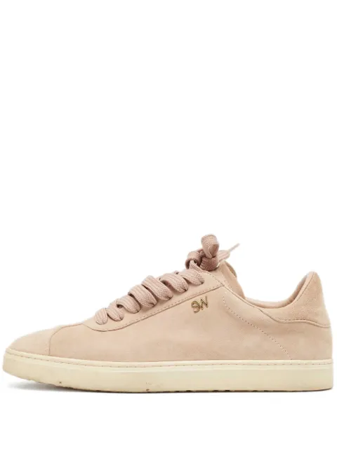 Stuart Weitzman pre-owned suede low-top sneakers