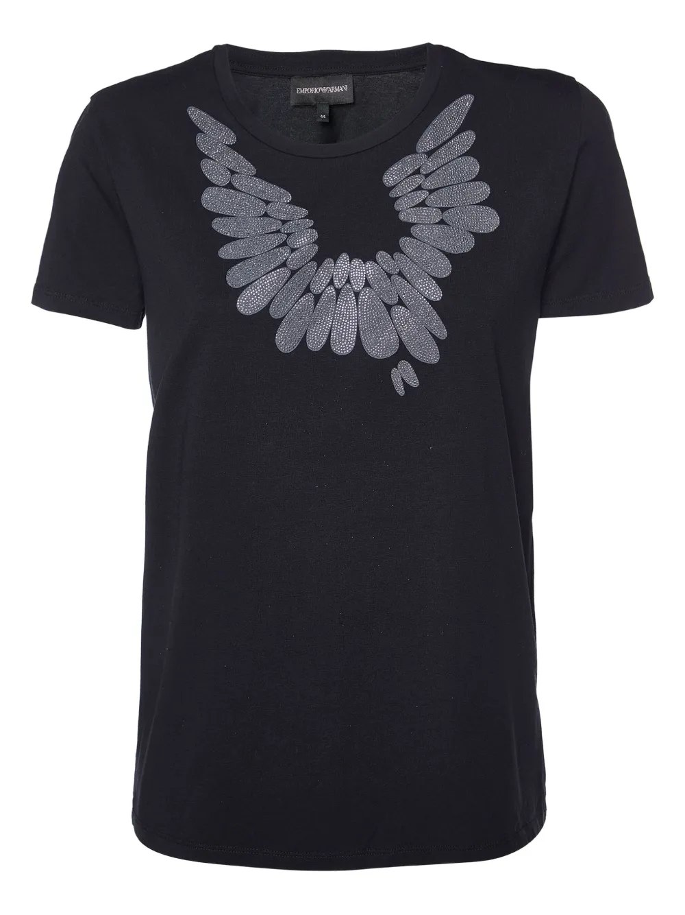 wing-motif T-shirt
