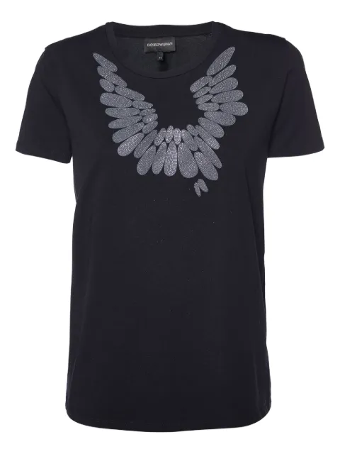 Emporio Armani Pre-Owned wing-motif T-shirt
