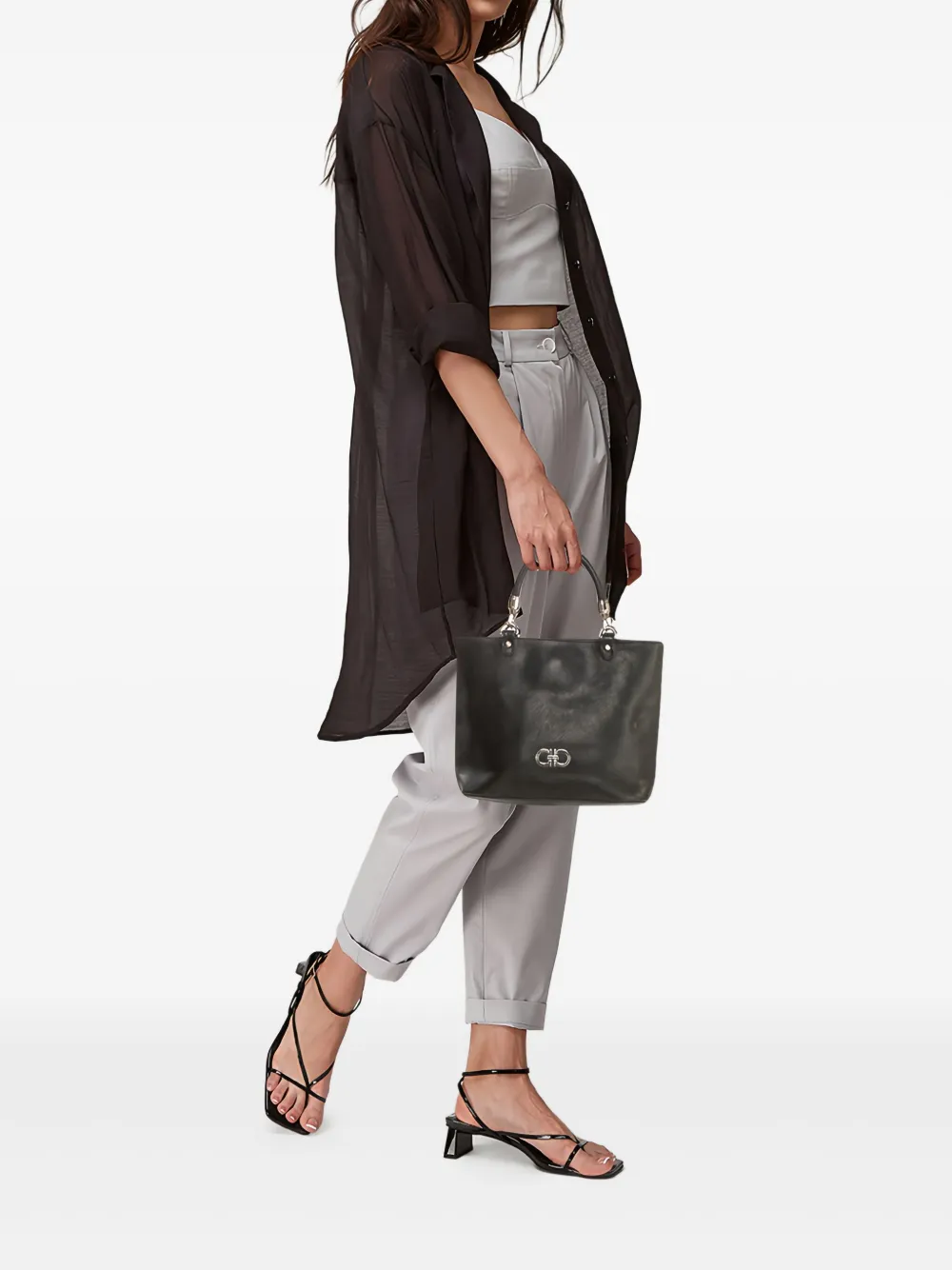 Ferragamo Pre-Owned Gancio-motif tote bag | Image 2