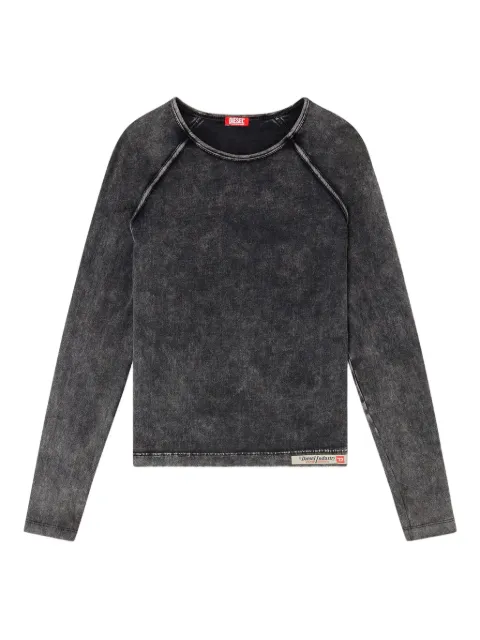 Diesel faded long-sleeve top
