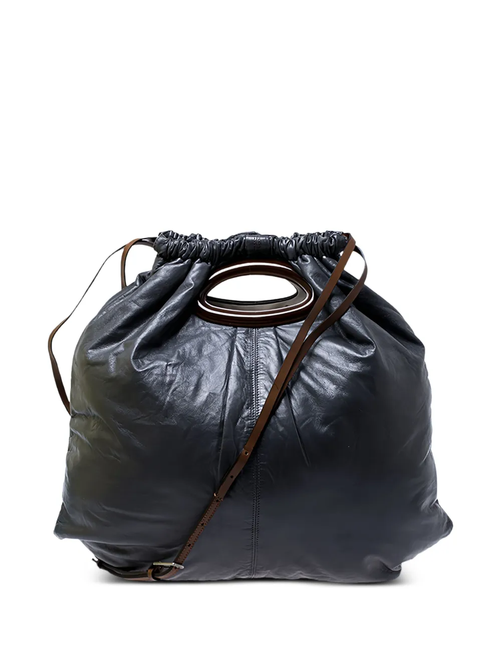 Marni Pre-Owned Leren handtas met trekkoord | Image 2