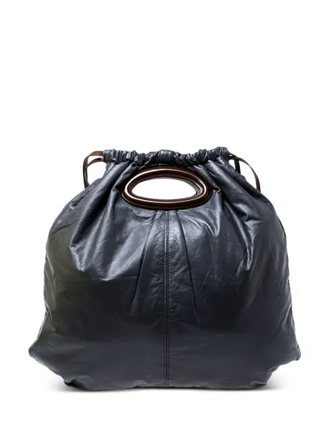 Marni Pre-Owned leather drawstring handbag