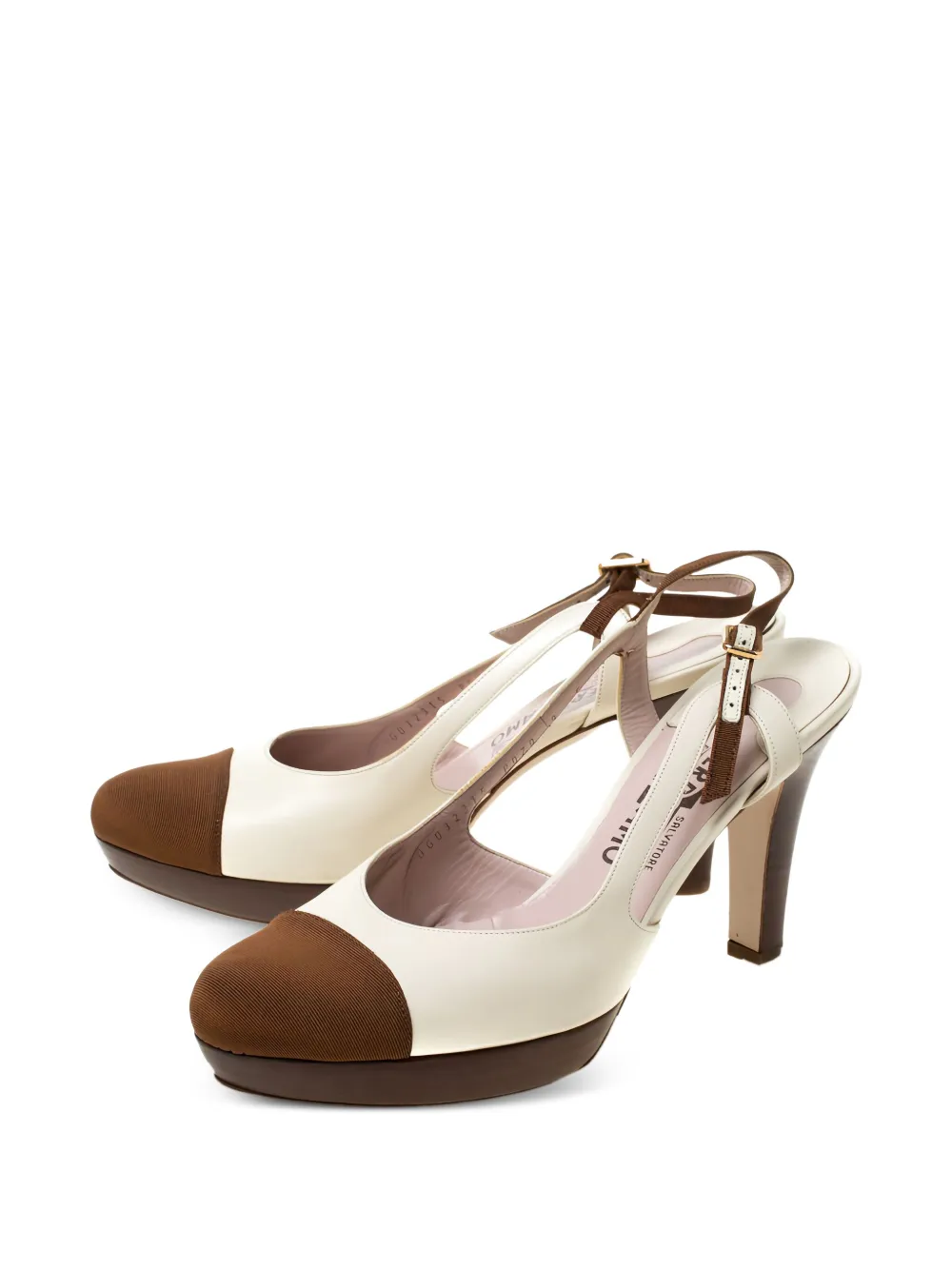 Ferragamo Pre-Owned 100mm slingback pumps | Image 2