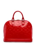 Louis Vuitton Pre-Owned 2015 Monogram Vernis Alma PM satchel - Red