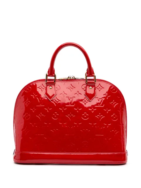 Louis Vuitton Pre-Owned 2015 Monogram Vernis Alma PM satchel