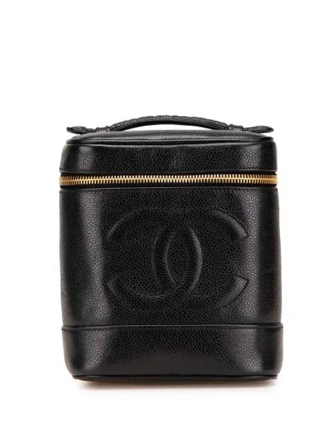 CHANEL Pre-Owned 1994-1996 CC Caviar vanity bag
