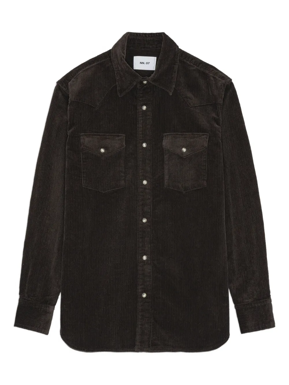 NN07 corduroy shirt | Brown | Image 1