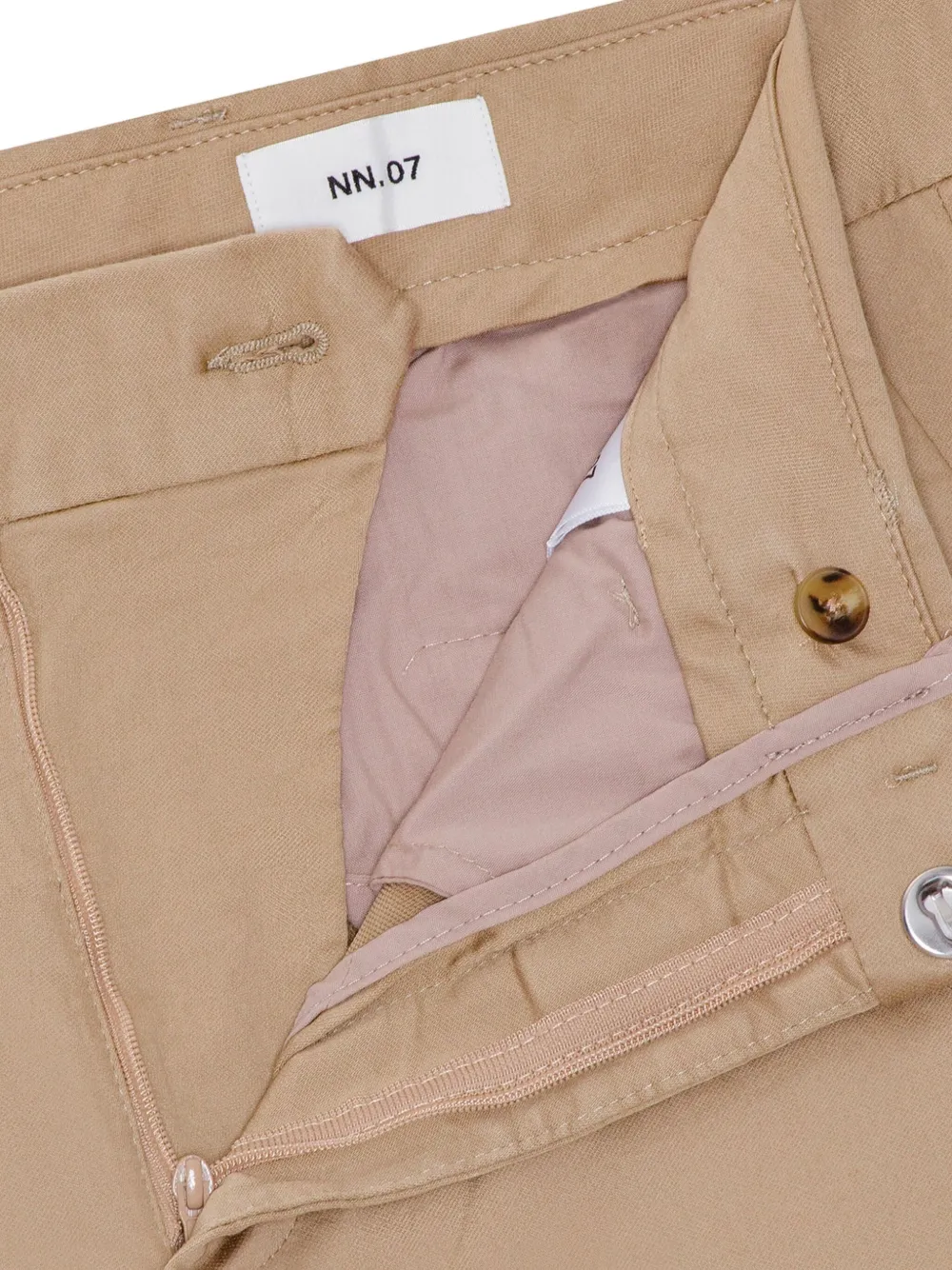 NN07 Slim-fit broek Beige