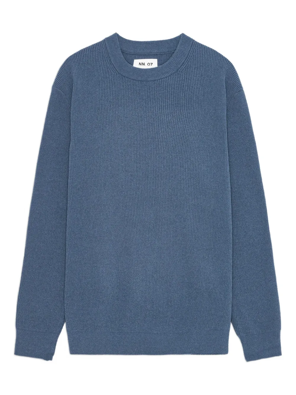 NN07 ribbed crew-neck sweater | Blue | Image 1