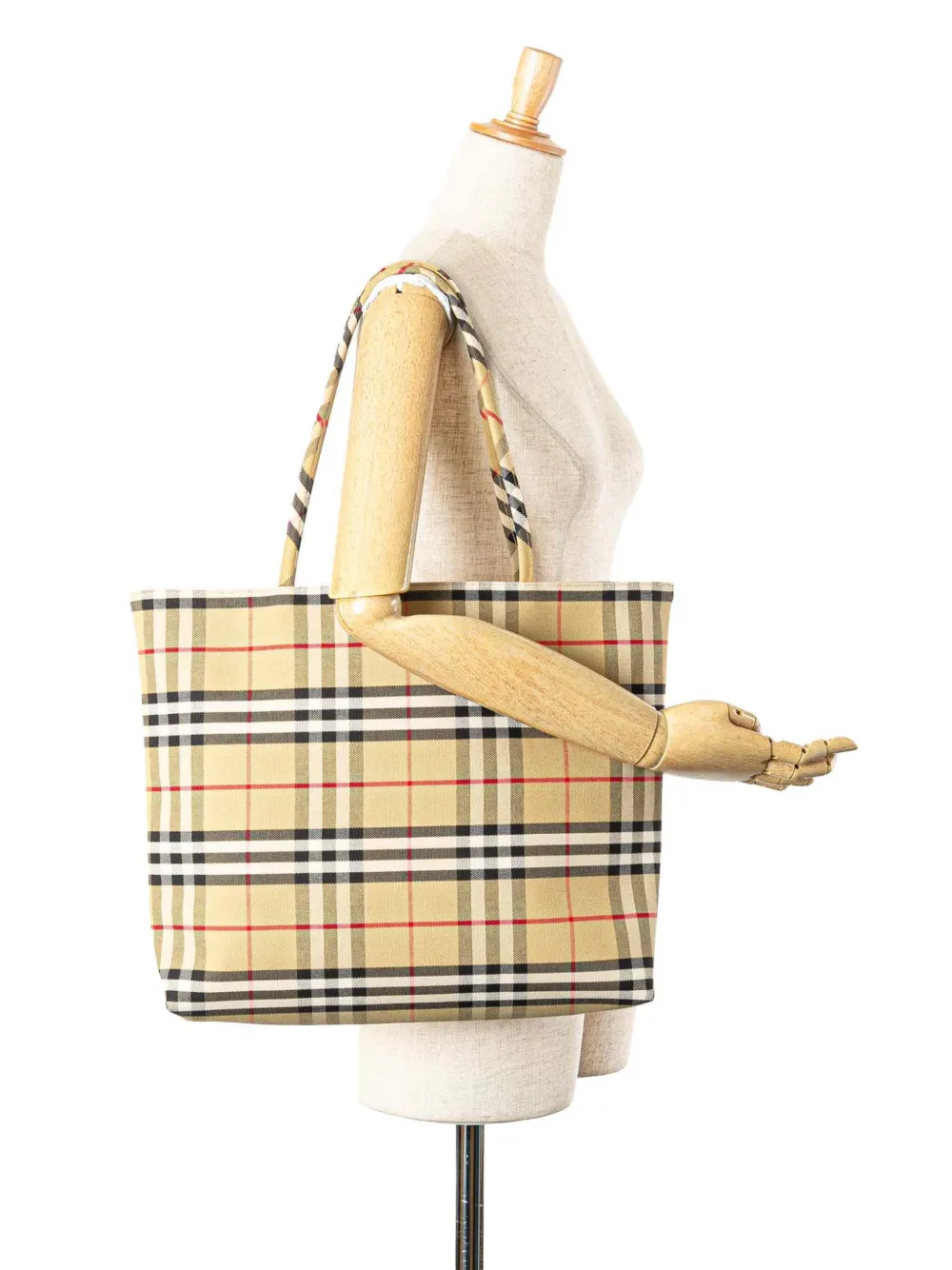 Burberry Pre-Owned tote House Check Canvas 2000-2017 | Estilos de archivo | Image 2