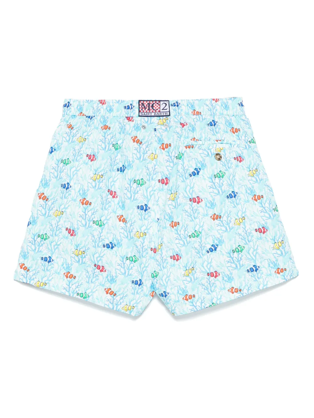 MC2 Saint Barth shorts de playa con peces estampados | Shorts de playa | Image 2