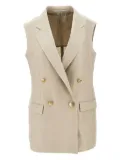 Tagliatore Bernice gilet - Neutrals