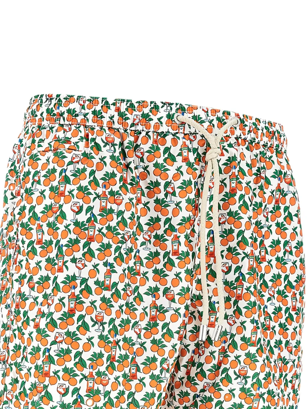 MC2 Saint Barth orange-print swim shorts | Shorts de playa | Image 2