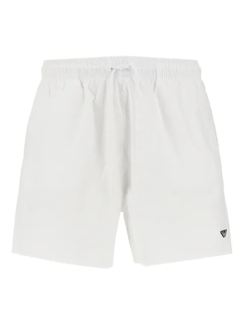 Emporio Armani logo-patch swim shorts