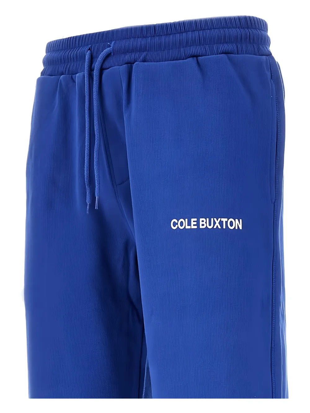 COLE BUXTON raised-logo track pants - Blauw
