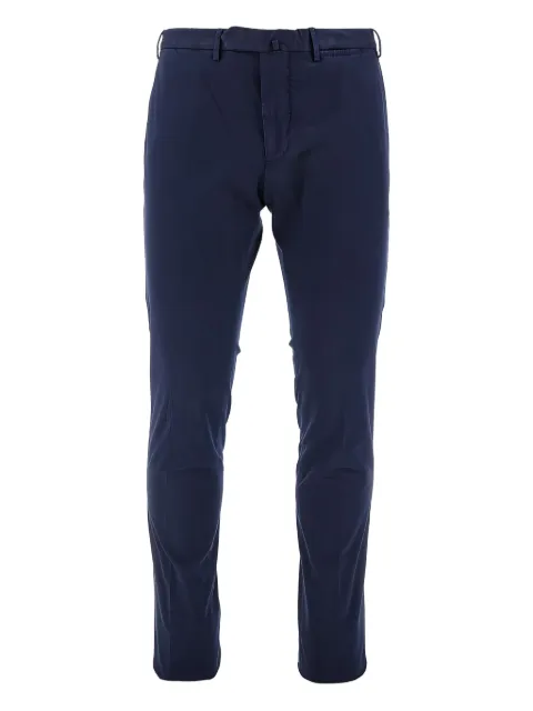 Santaniello pressed-crease chinos
