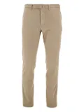 Santaniello pressed-crease chinos - Neutrals
